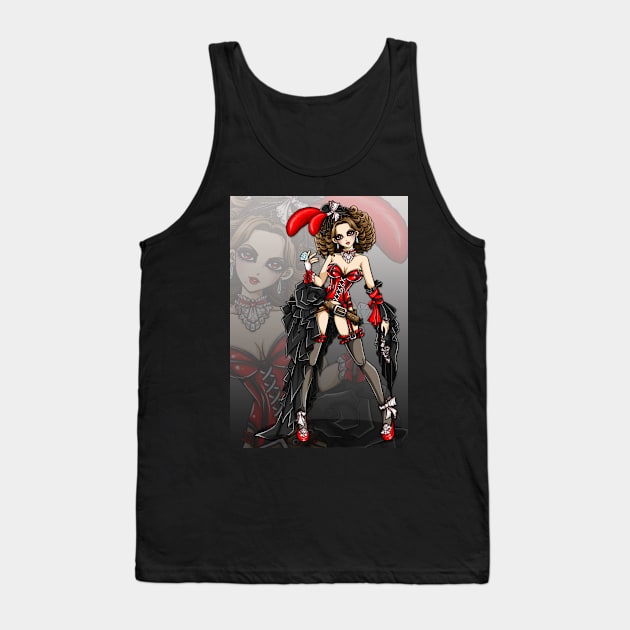 Beautiful Moulin Rouge Dancer Tank Top by alien3287